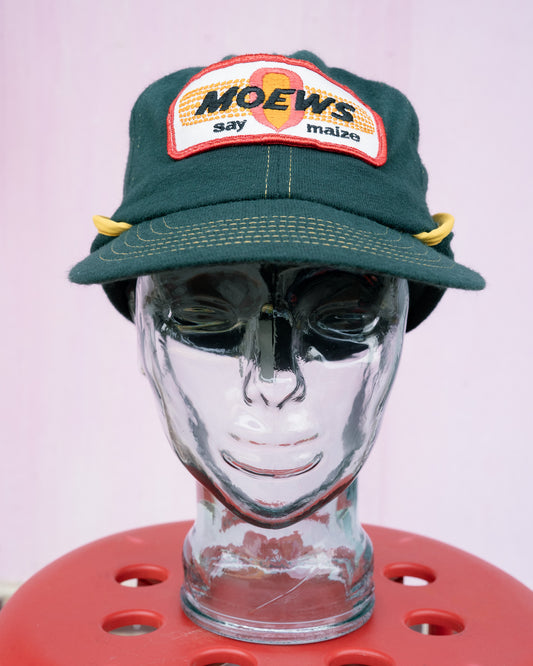 1980s "Swingster“ MOEWS Seed Co. Say Maize Flap Cap