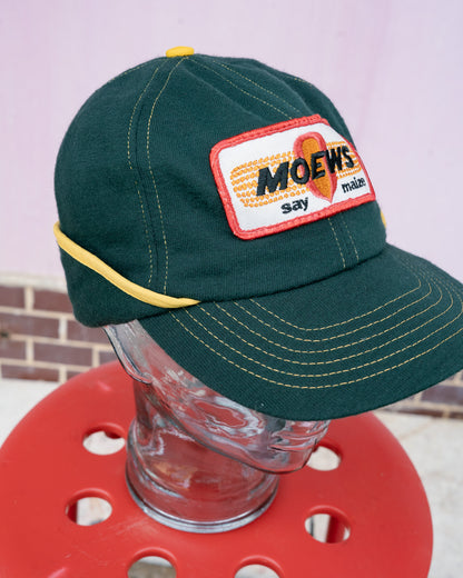 1980s "Swingster“ MOEWS Seed Co. Say Maize Flap Cap