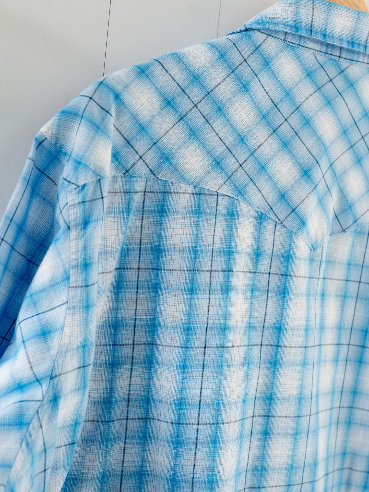 "WRANGLER" Short Sleeves Western Snap Shirt