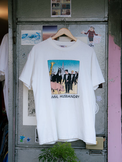 1980s "ONEITA" Animal Husbandry Tee