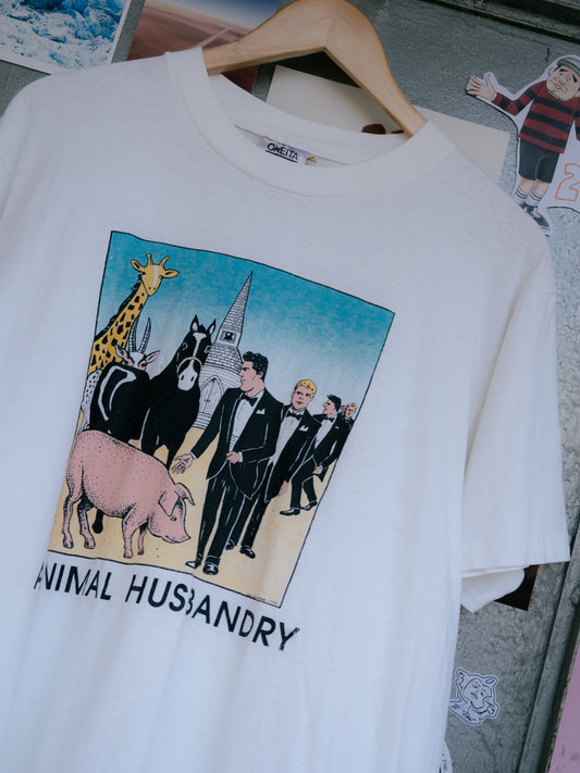 1980's "ONEITA" Animal Husbandry Tee