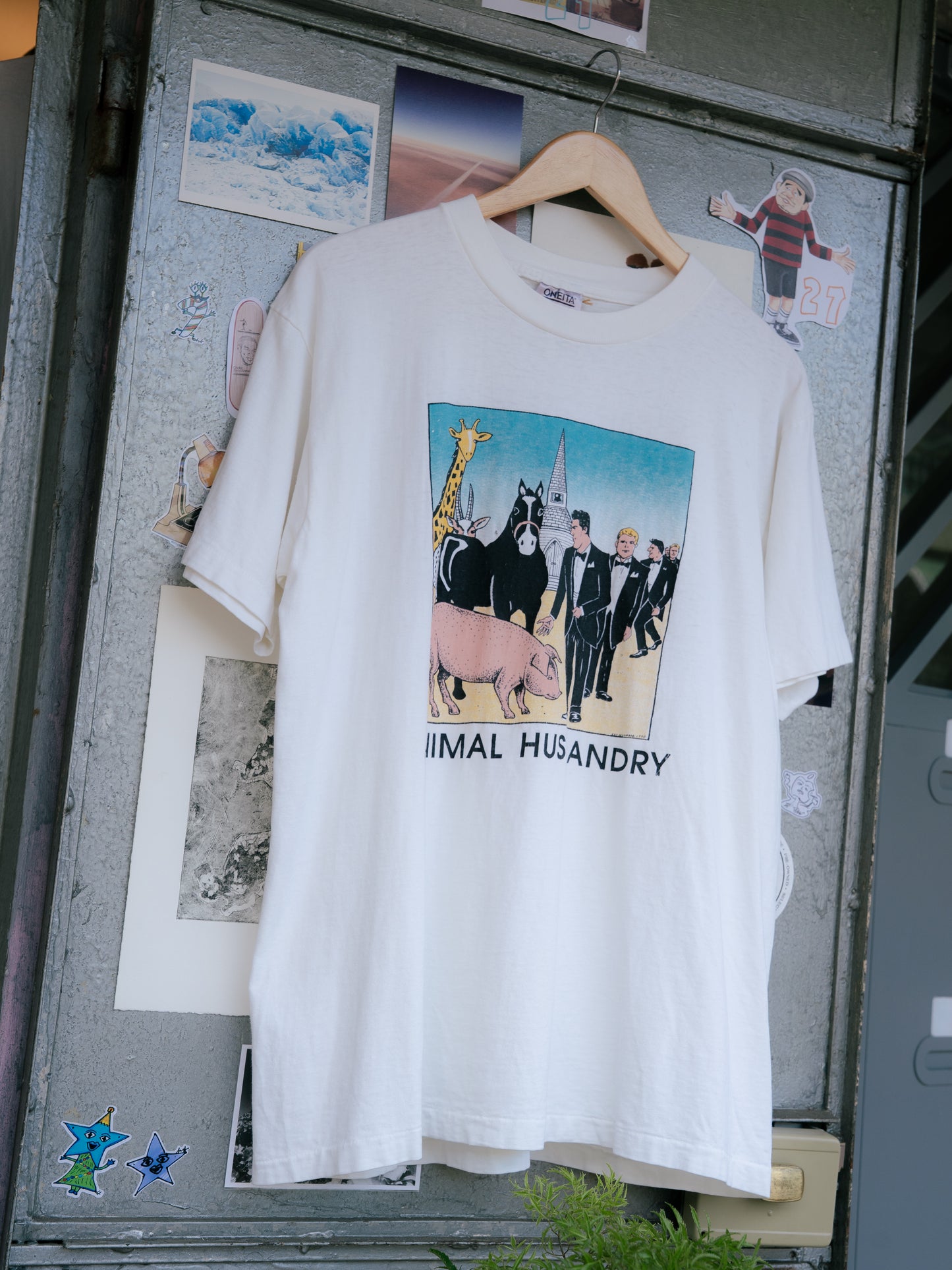 1980's "ONEITA" Animal Husbandry Tee