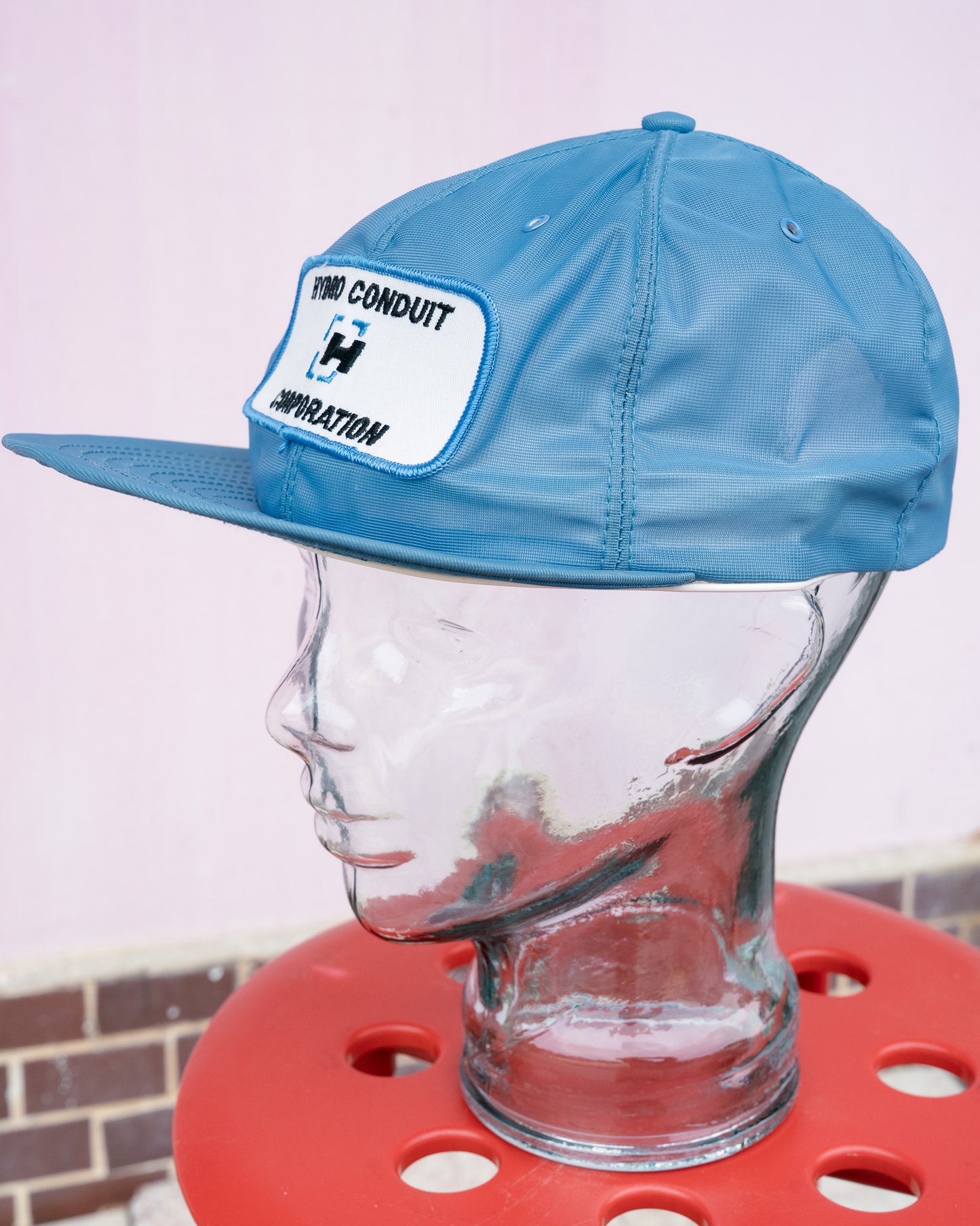 1980s "LOUISVILLE MFG. CO." Hydro Conduit Corporation Mesh Cap