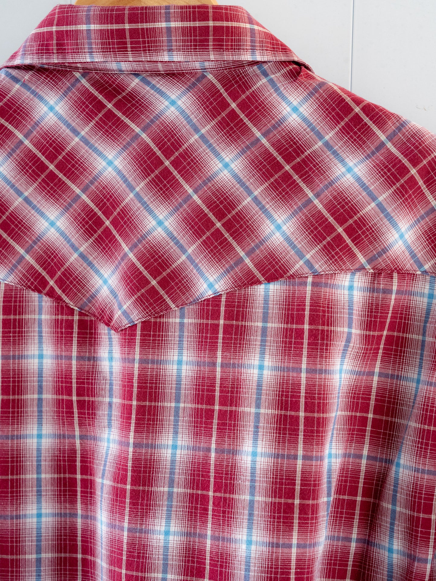 "WRANGLER" Short Sleeves Western Snap Shirt