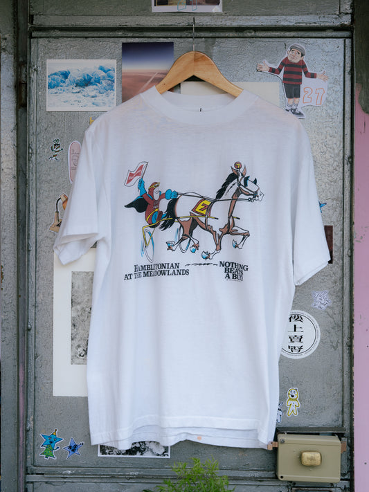 1990s "NATIONAL" Budweiser Riding Horse Tee