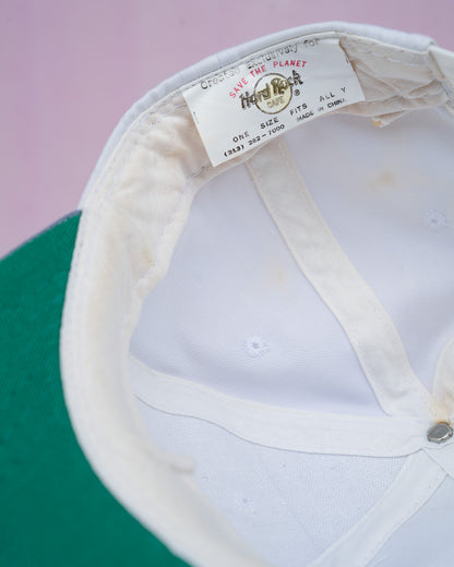 Late 1990s "HARD ROCK CAFE" Save The Planet Las Vegas 6-Panel Cap