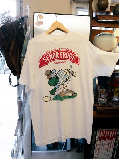 1990s "CARLOS 'N CHARLIE'S" Señor Frog's Tee