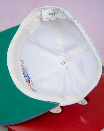 Late 1990s "HARD ROCK CAFE" Save The Planet Las Vegas 6-Panel Cap