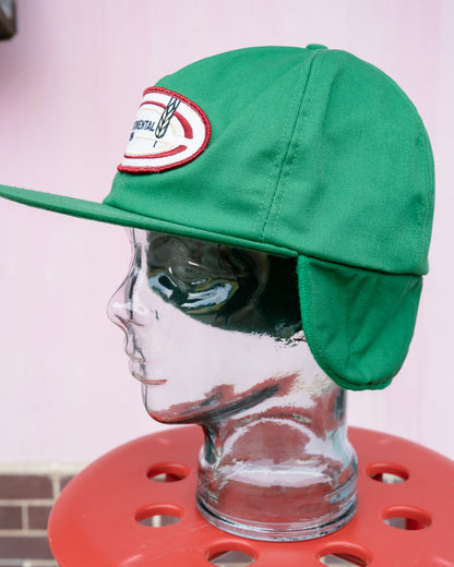 1980s "K-Products" Continental Grain Flap Cap