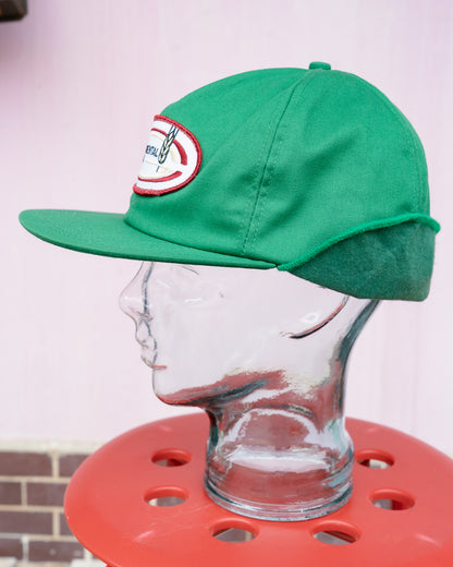 1980s "K-Products" Continental Grain Flap Cap