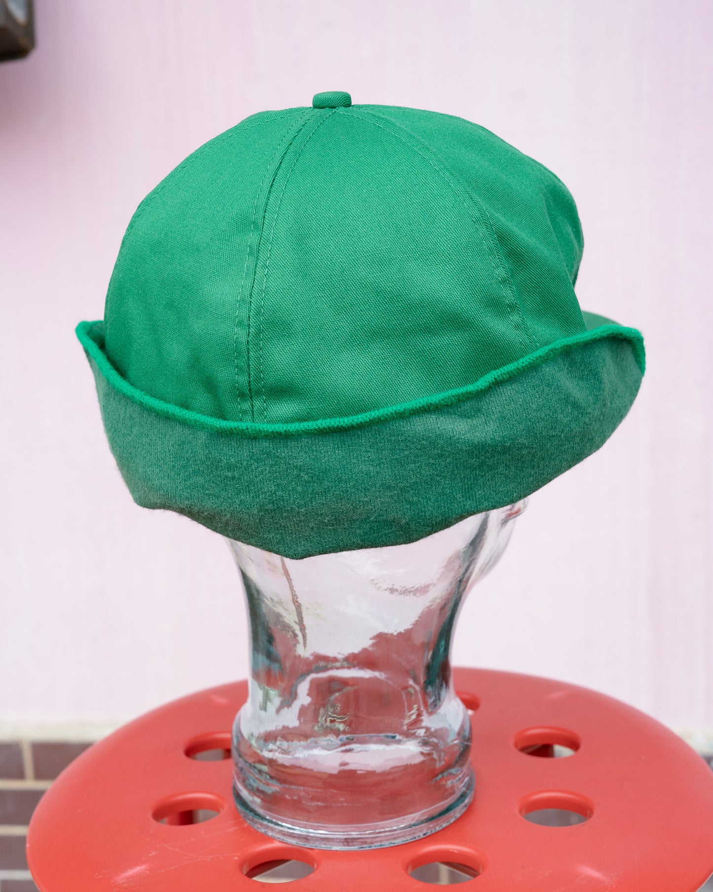 1980s "K-Products" Continental Grain Flap Cap