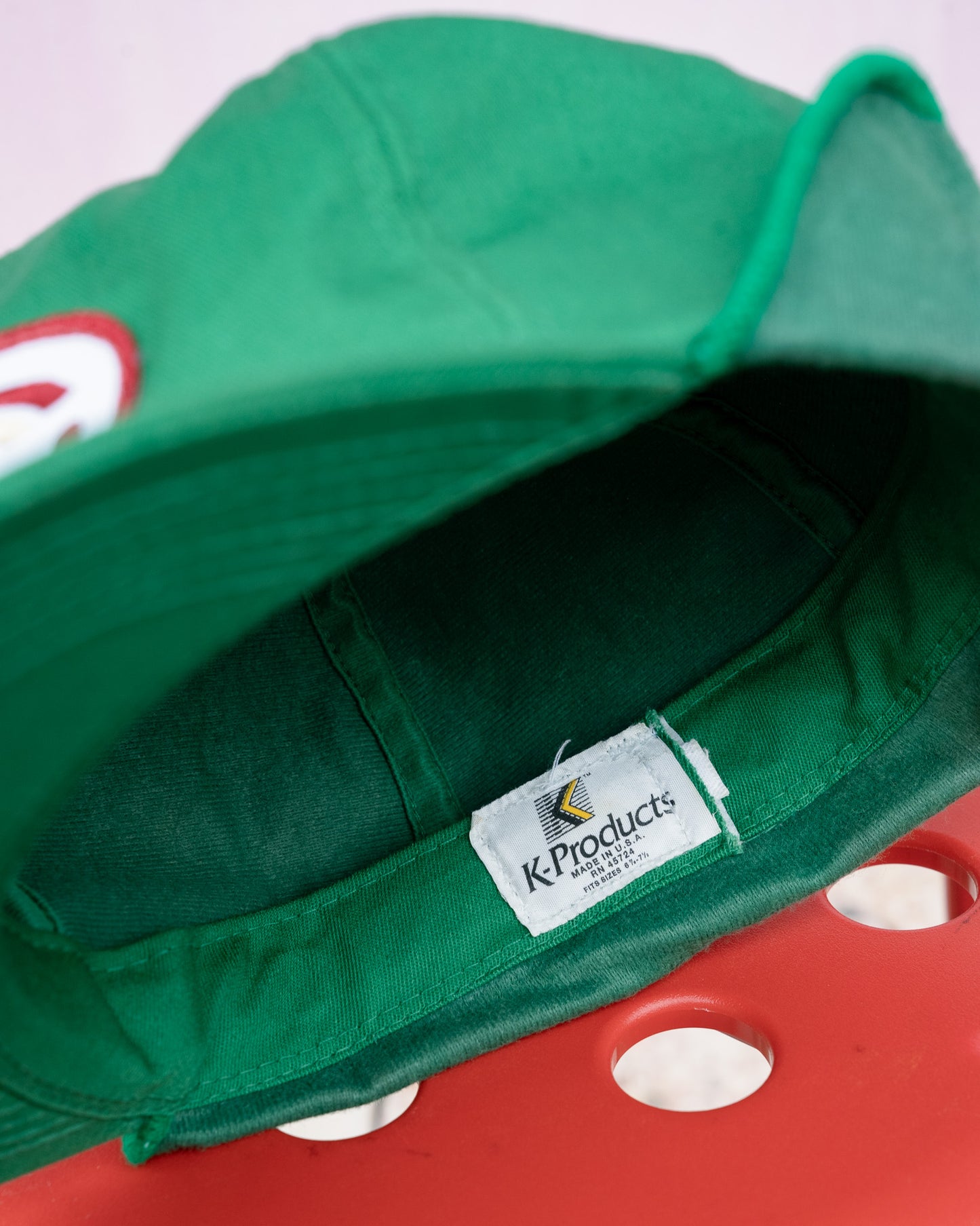 1980s "K-Products" Continental Grain Flap Cap