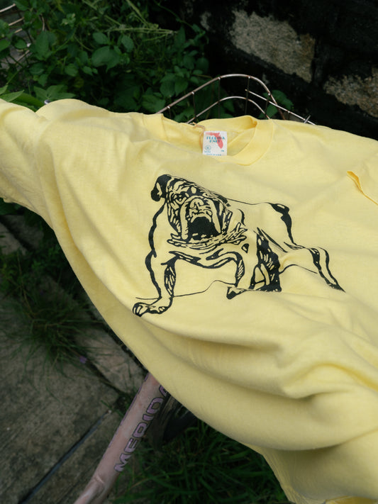 1980s "FLORIDA KNIT" Bulldog Tee