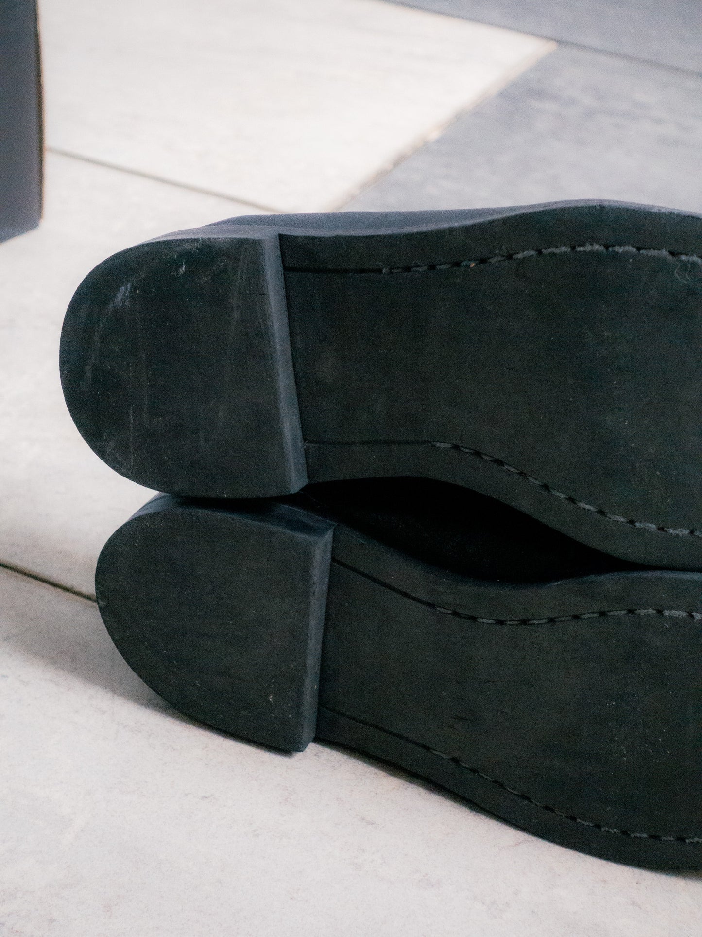 "BISHOOL" Lapel Leather Shoes