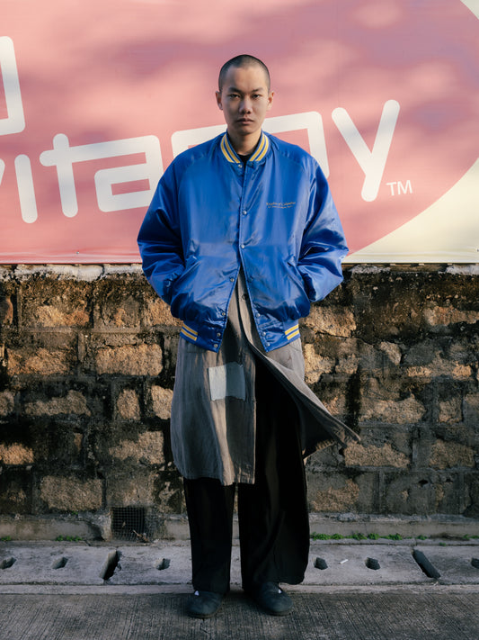 1980s "Pla-Jac By Dunbrooke" Satin Jacket