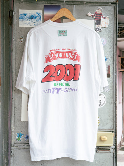 2001 "CARLOS' N CHARLIE'S" Señor Frog's Official Party-Shirt Tee