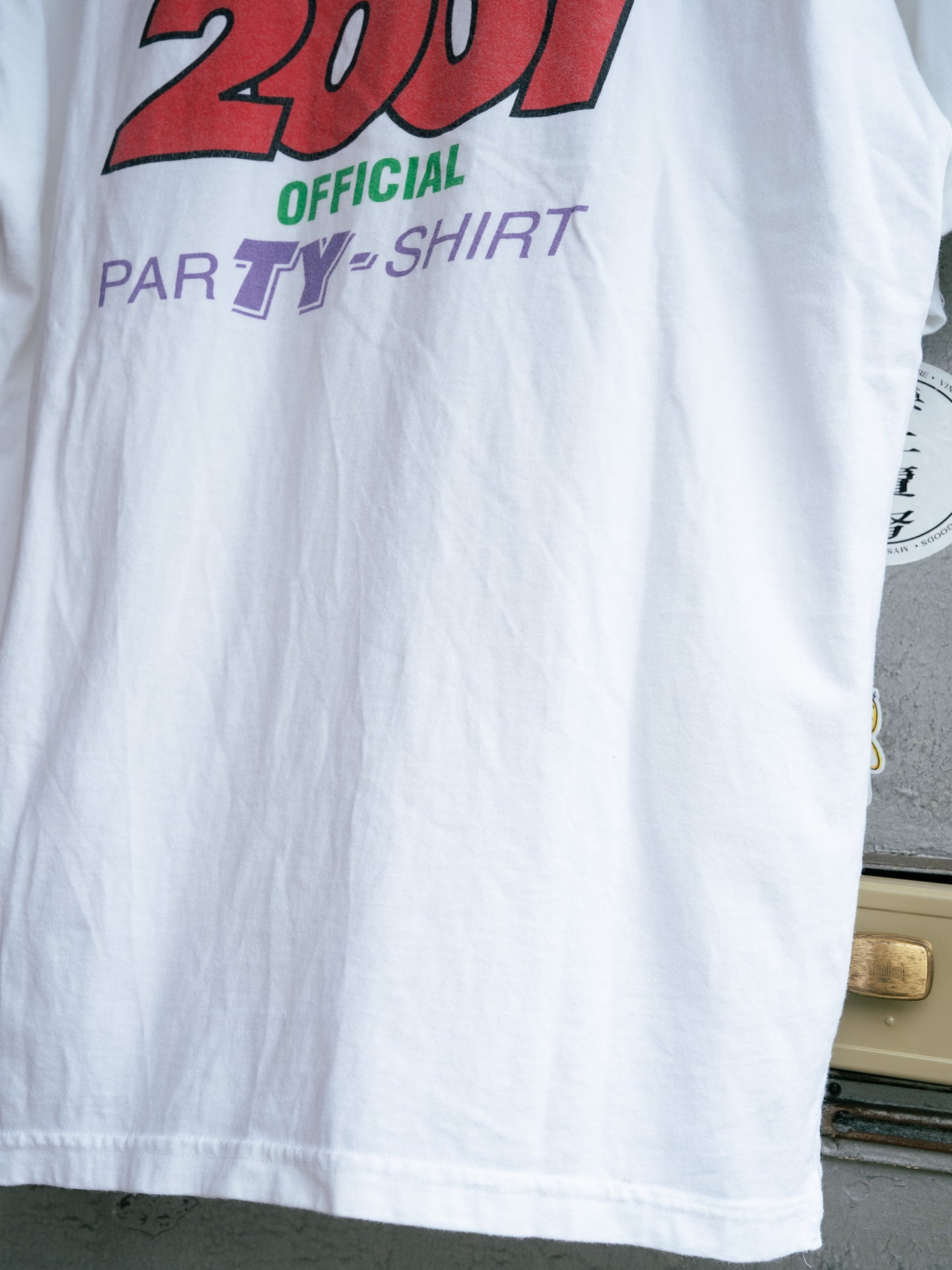 2001 "CARLOS' N CHARLIE'S" Señor Frog's Official Party-Shirt Tee