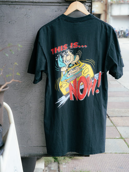 1990s "CHASE RACEWEAR" NASCAR x Flintstones Tee