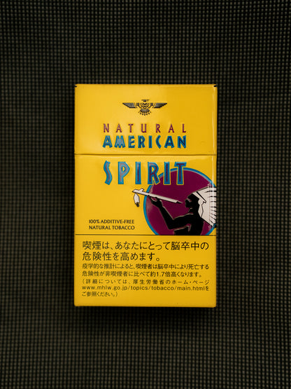"AMERICAN SPIRIT" Cigarette Tin Case 金屬煙盒