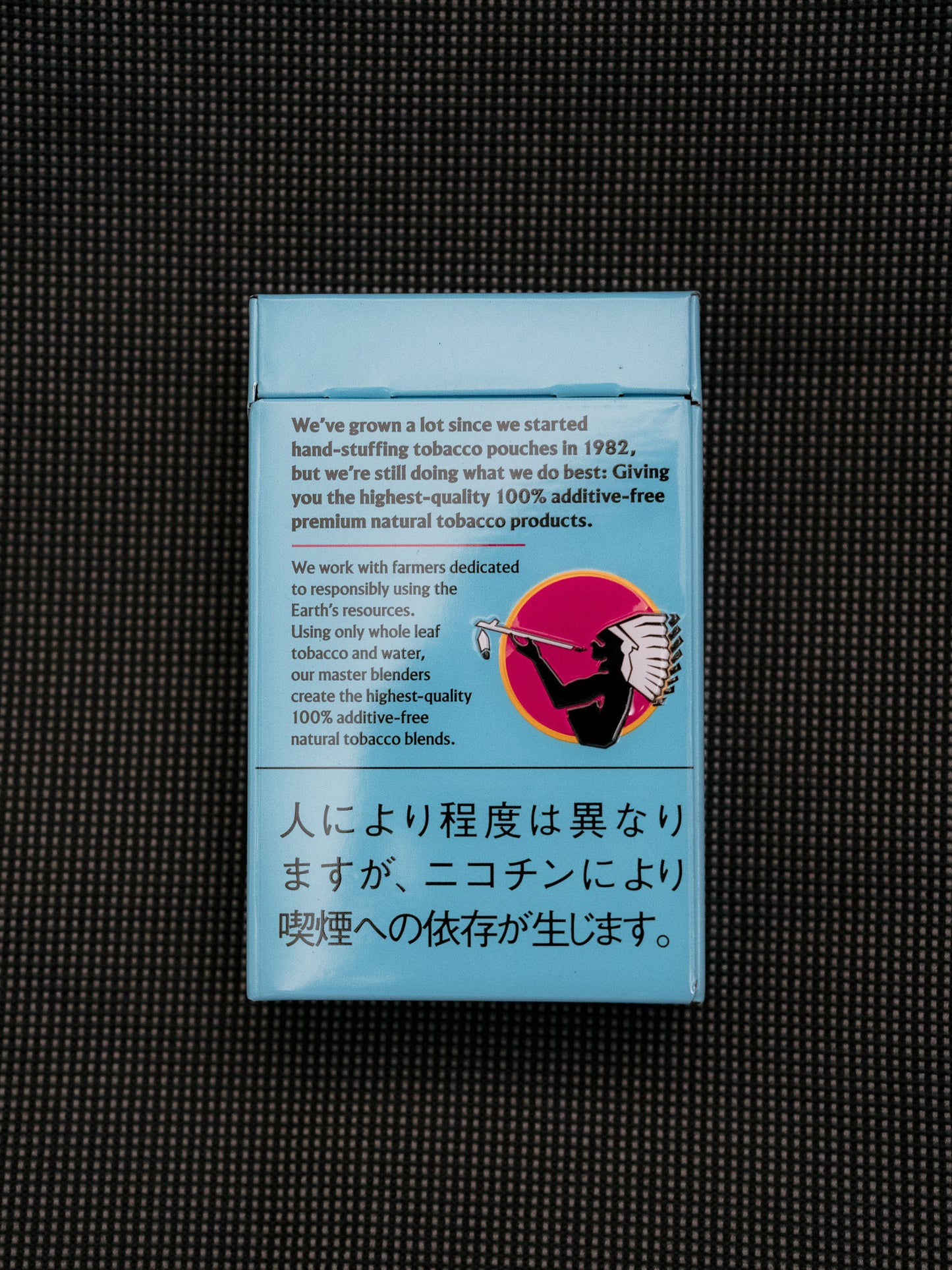 "AMERICAN SPIRIT" Cigarette Tin Case 金屬煙盒