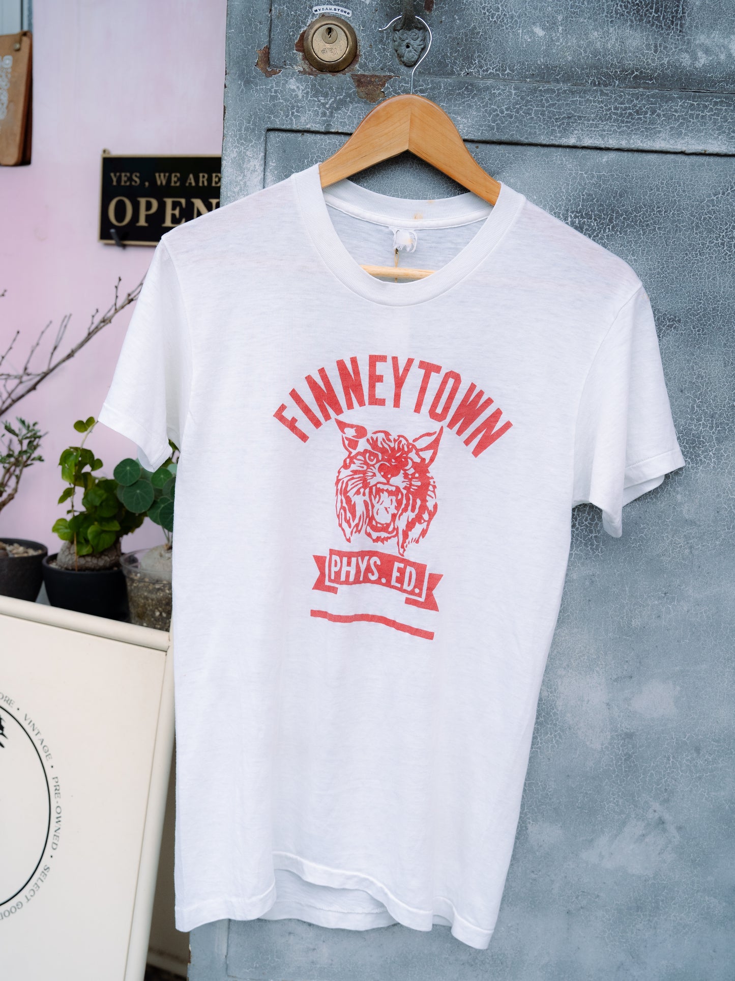 1980's Finneytown Print Tee