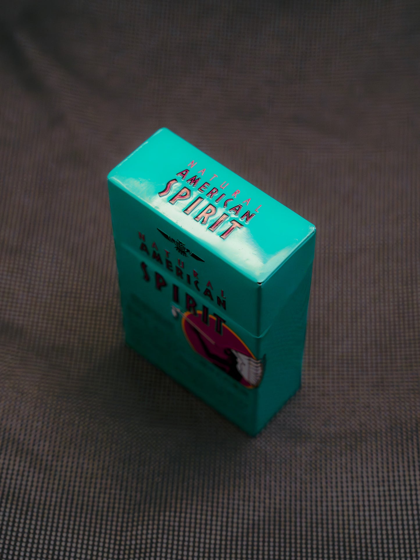 "AMERICAN SPIRIT" Cigarette Tin Case 金屬煙盒