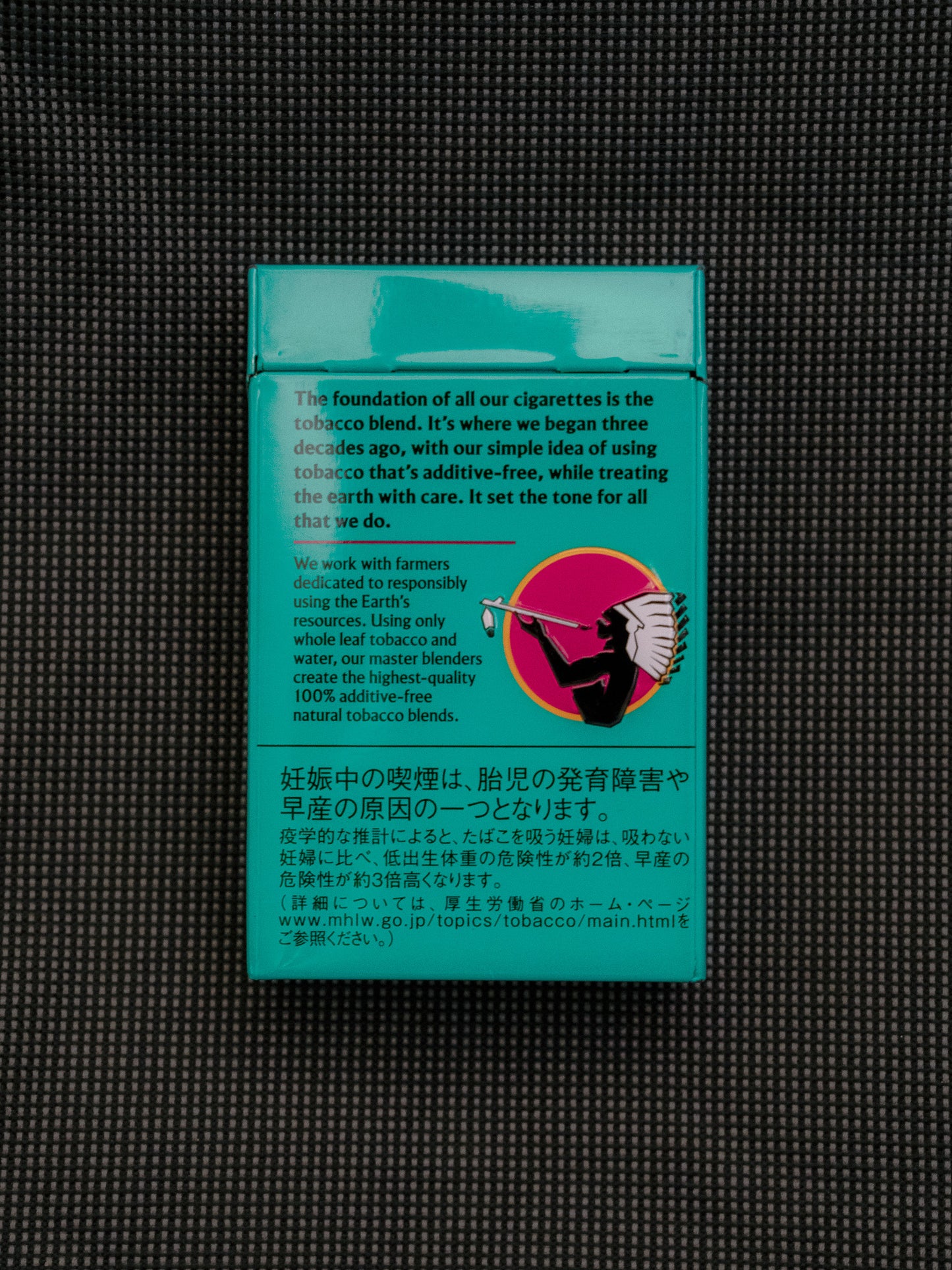 "AMERICAN SPIRIT" Cigarette Tin Case 金屬煙盒