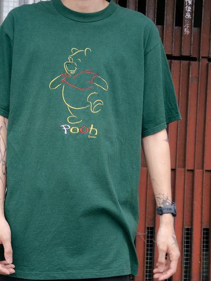 Late 1990s Disney Winnie The Pooh Embroidery Tee