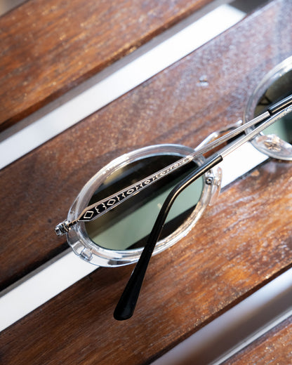 1990s Dorian Oval Sunglasses