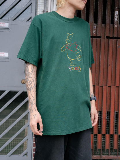 Late 1990s Disney Winnie The Pooh Embroidery Tee