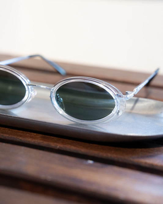 1990s Dorian Oval Sunglasses