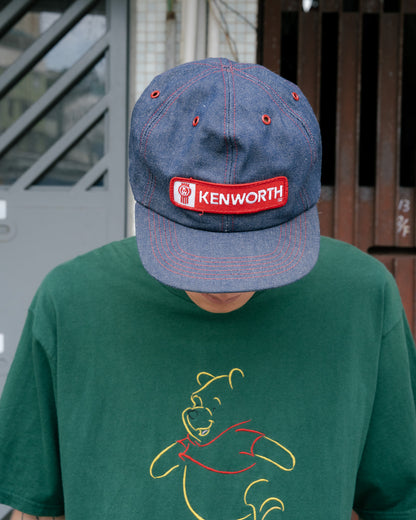 1980s-90s "TONKIN, INC." Kenworth Trucks Denim Snapback