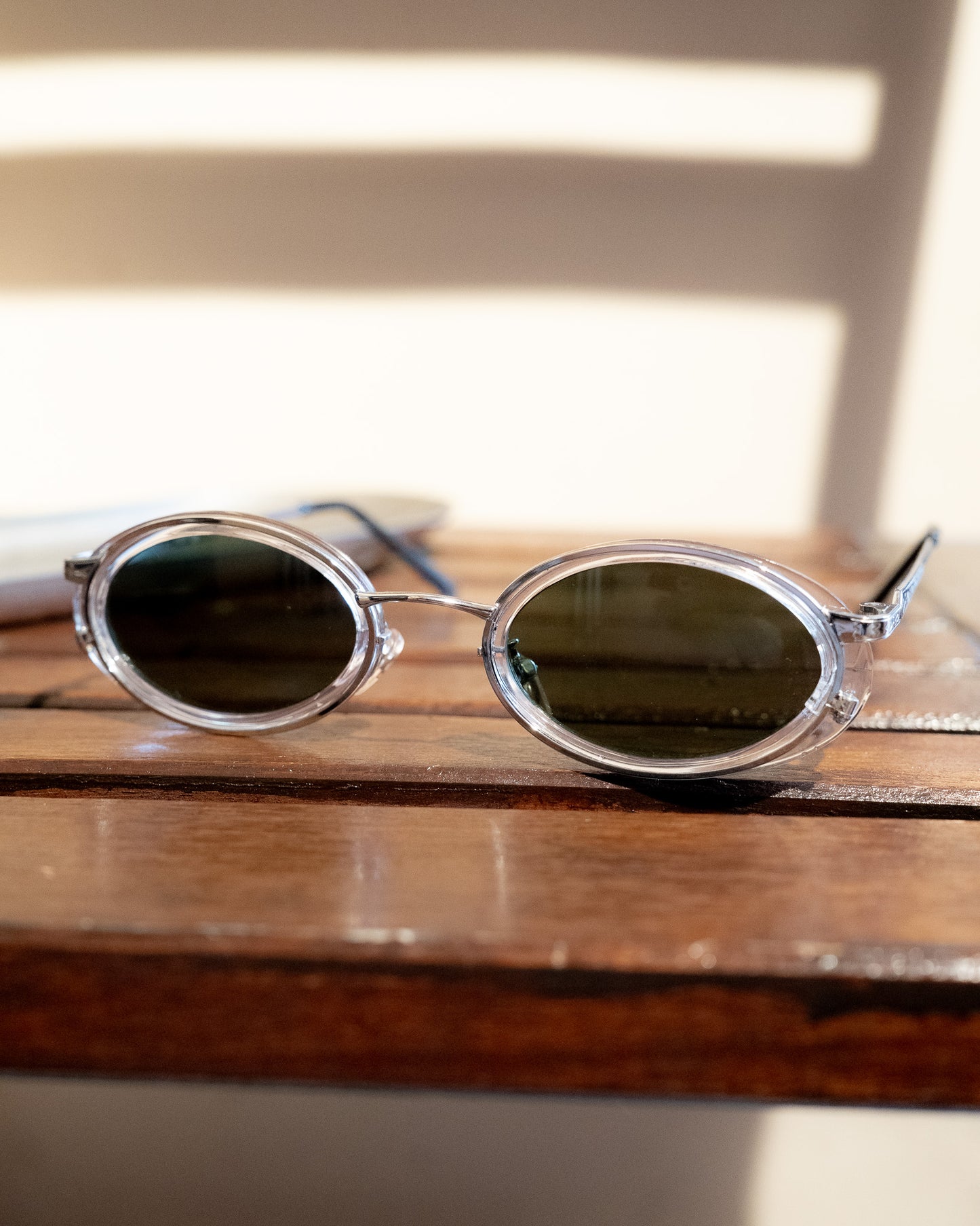 1990s Dorian Oval Sunglasses