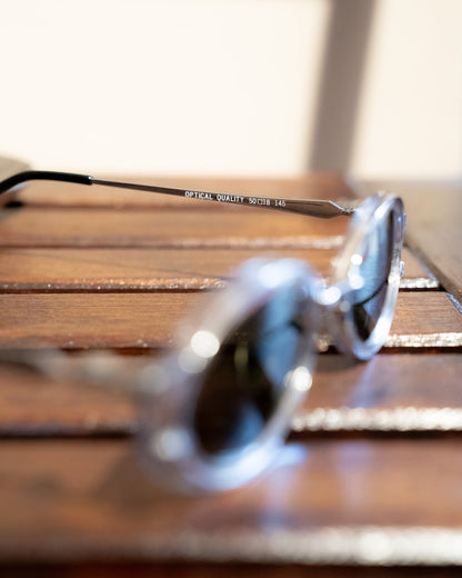 1990s Dorian Oval Sunglasses