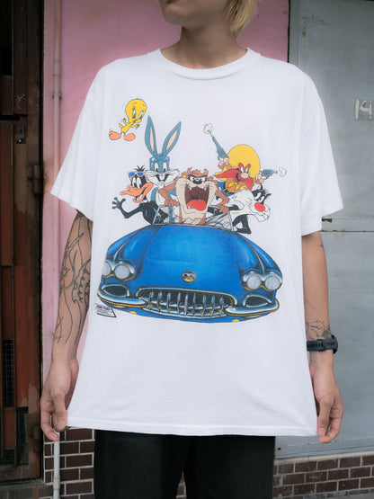 1997 "WARNER BROS" Looney Tunes Road Trip Tee