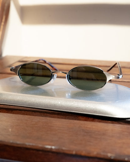1990s NAT Gunmetal Cyber Core Sunglasses