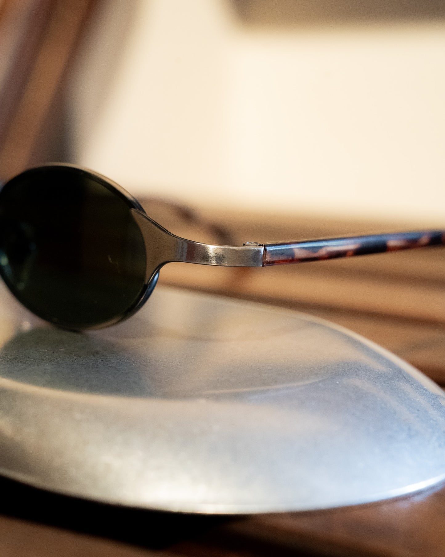 1990s NAT Gunmetal Cyber Core Sunglasses