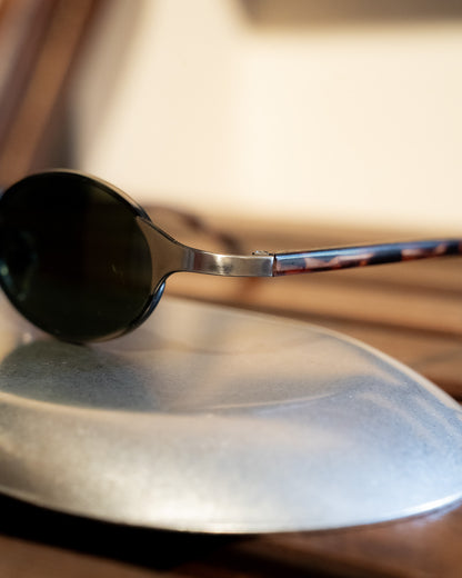 1990s NAT Gunmetal Cyber Core Sunglasses