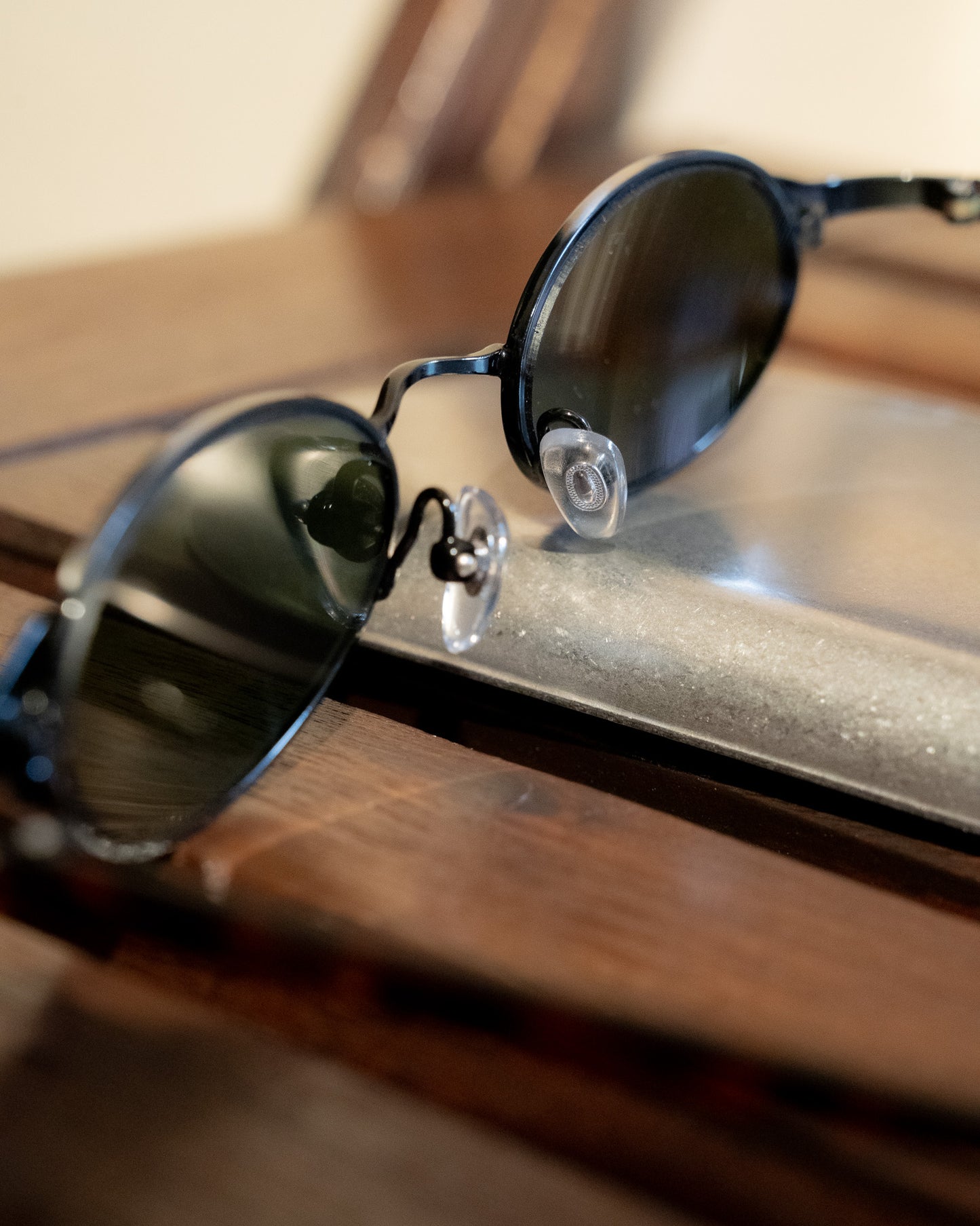 1990s NAT Gunmetal Cyber Core Sunglasses