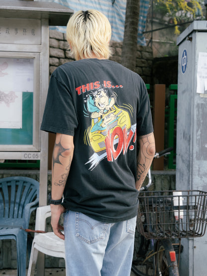 1990s "CHASE RACEWEAR" NASCAR x Flintstones Tee
