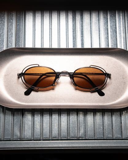1990s Klaus RX Quality Gunmetal Sunglass