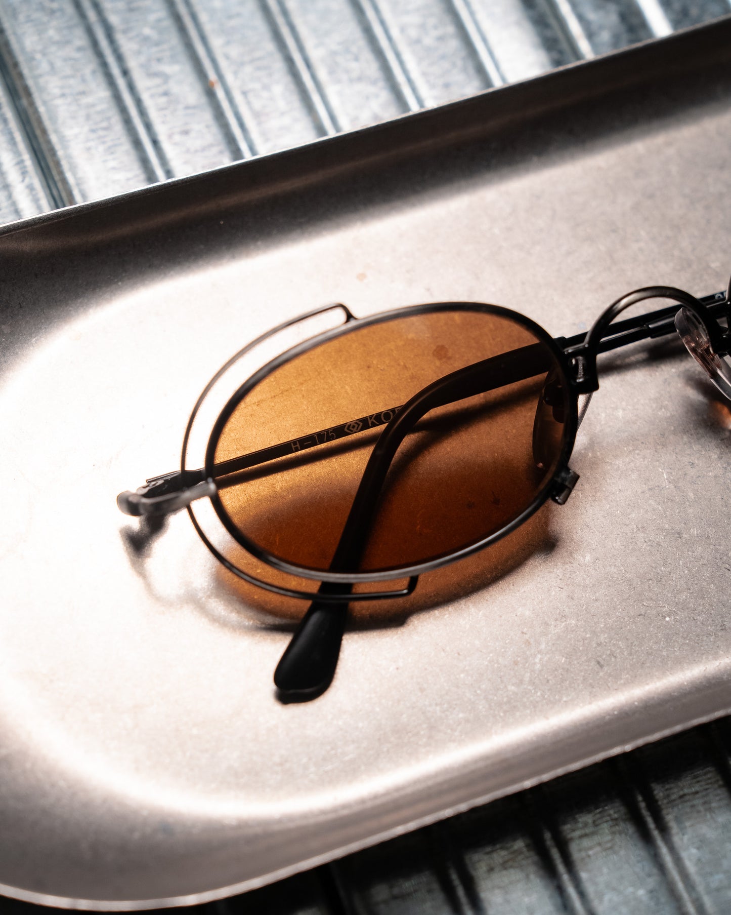 1990s Klaus RX Quality Gunmetal Sunglass