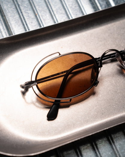 1990s Klaus RX Quality Gunmetal Sunglass