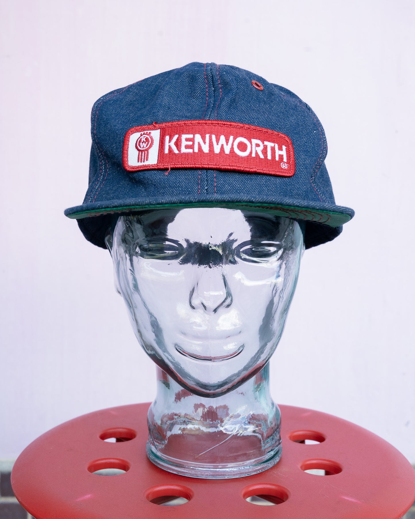 1980s-90s "TONKIN, INC." Kenworth Trucks Denim Snapback
