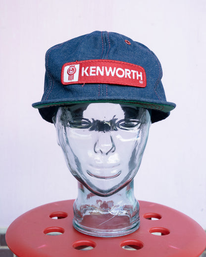 1980s-90s "TONKIN, INC." Kenworth Trucks Denim Snapback