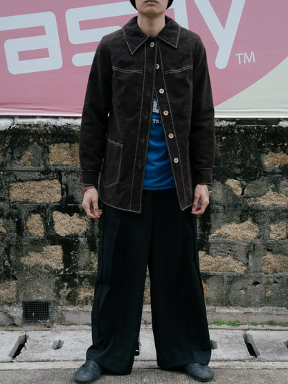 1960s Suede Jacket With Inner