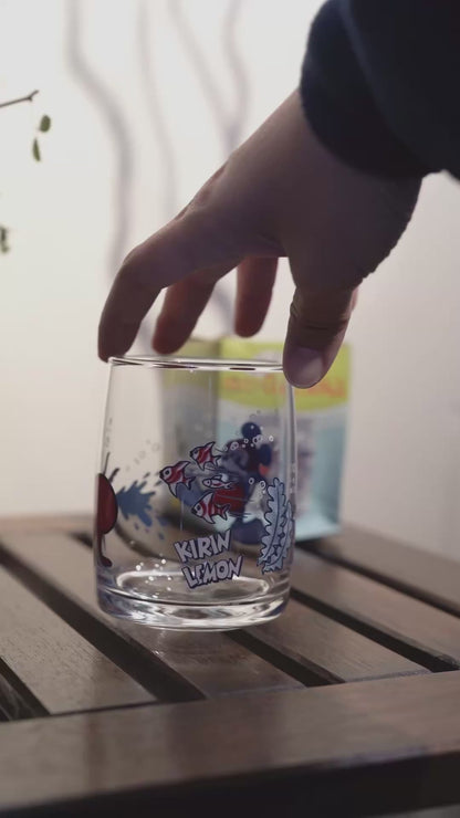 KIRIN LEMON x DISNEY Mickey Mouse & Sea Glass Swing Tumbler With Box