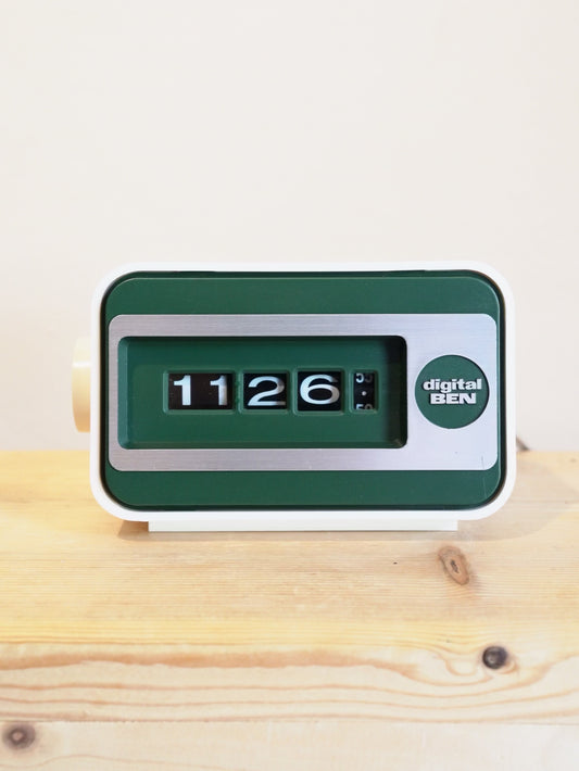 1970s "HOTTA" Digital Ben B005 Drum Clock