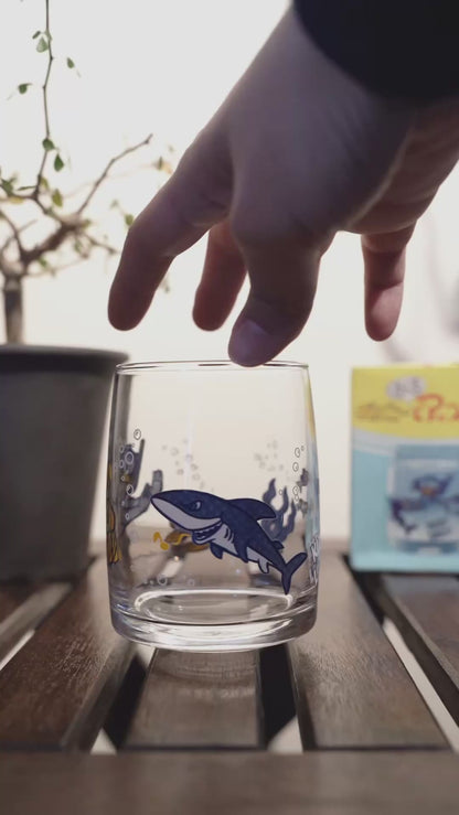 KIRIN LEMON x DISNEY Donald Duck & Sea Glass Swing Tumbler With Box